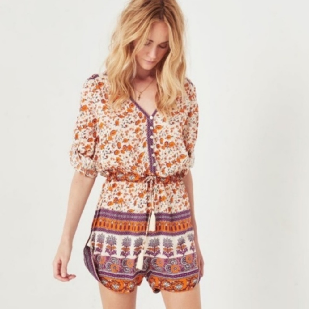 SPELL & the Gyspy  Romper Gypsy Love sz  8